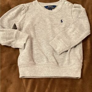 Polo by Ralph Lauren Light Gray Kids Sweatshirt